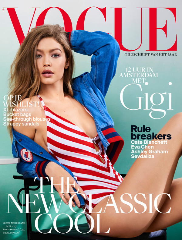 Supermodel Gigi Hadid Vogue covershoot at Villa Nicola